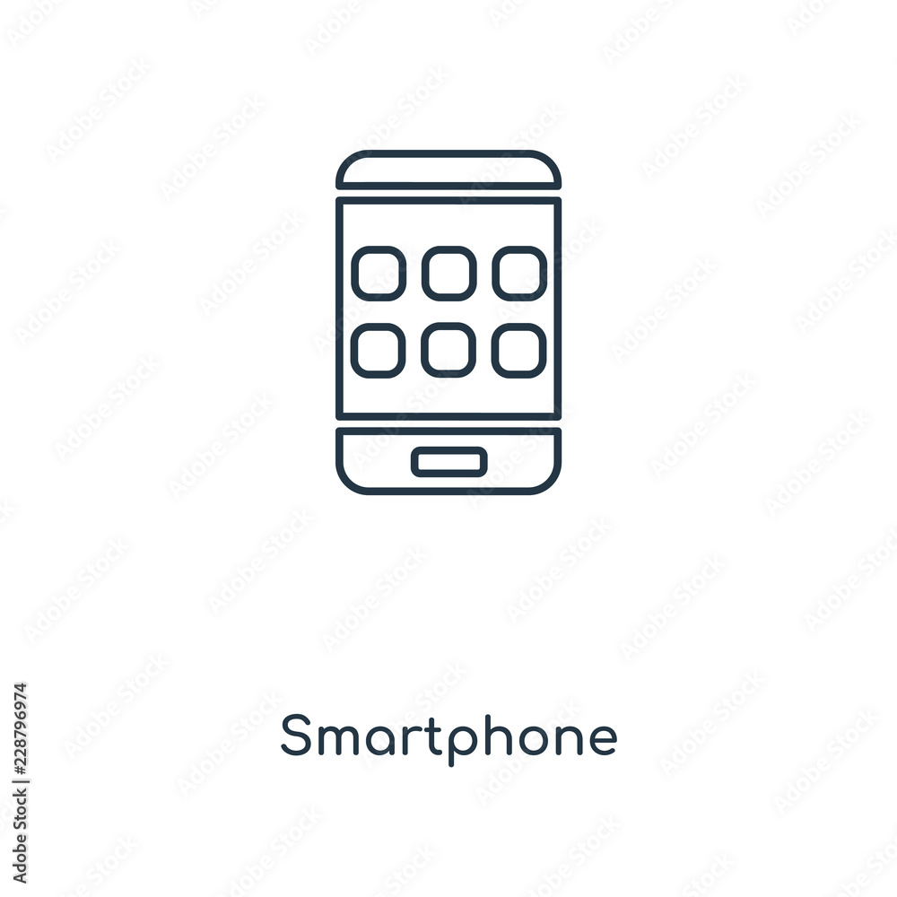 smartphone icon vector smartphone icon vector