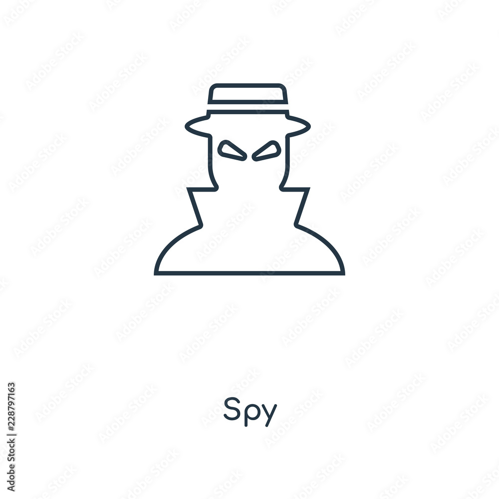 spy icon vector spy icon vector