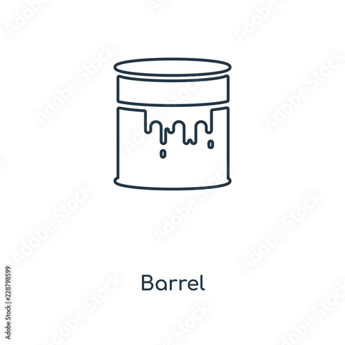 barrel icon vector