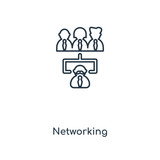 networking icon vector