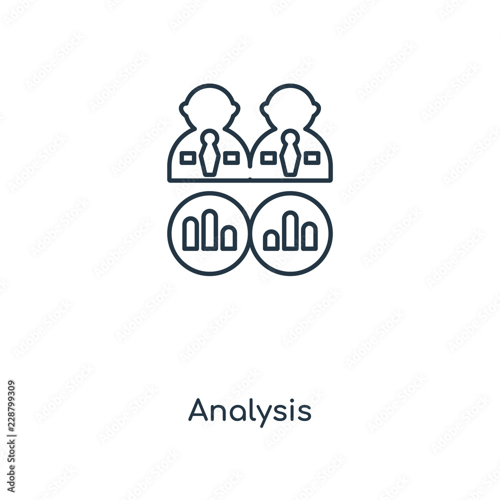 analysis icon vector analysis icon vector
