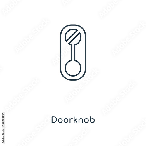 doorknob icon vector