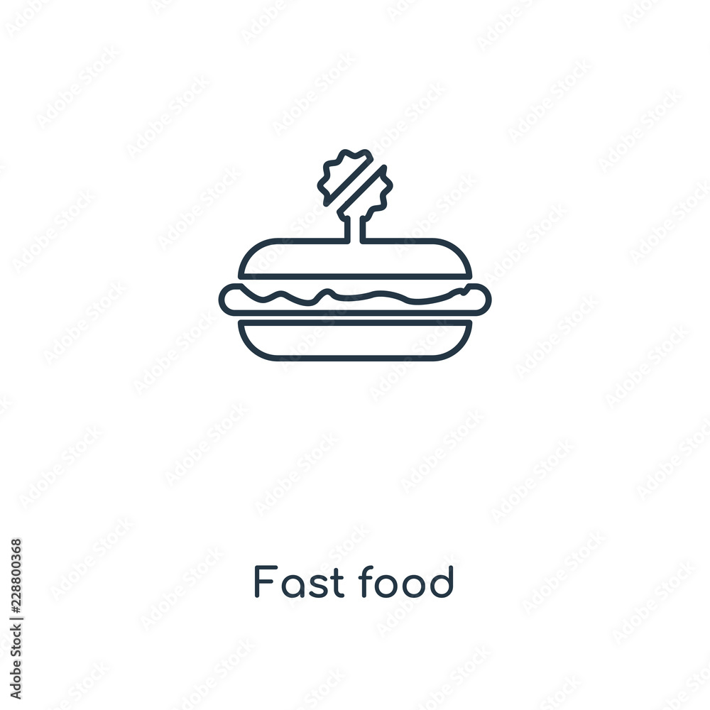 fast food icon vector fast food icon vector