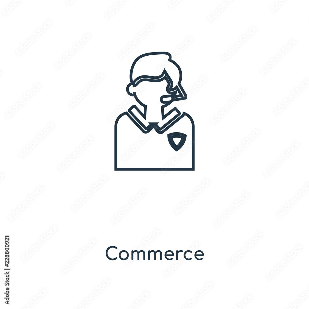 commerce icon vector