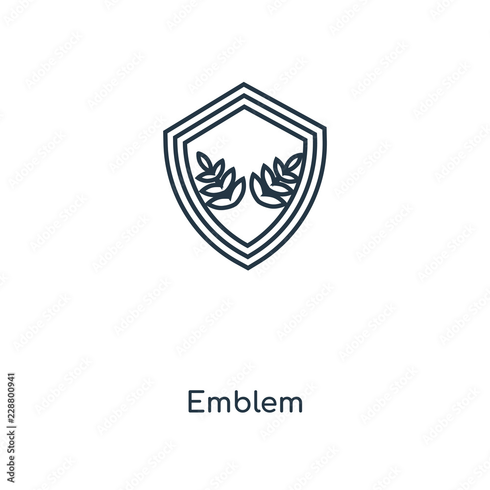 emblem icon vector emblem icon vector