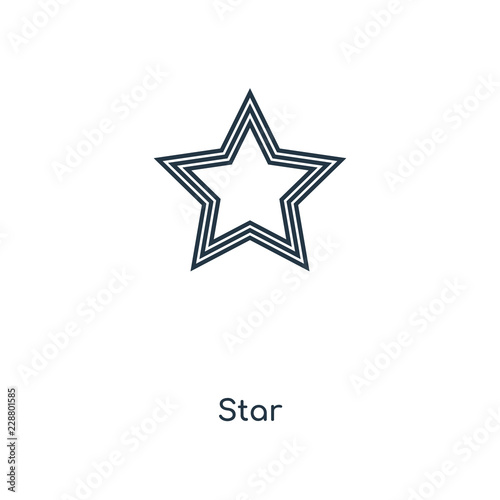 Εκτύπωση καμβά star icon vector