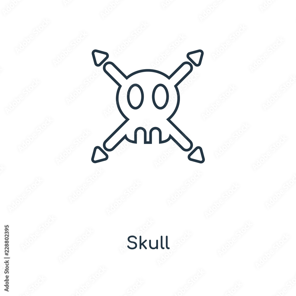 skull icon vector skull icon vector