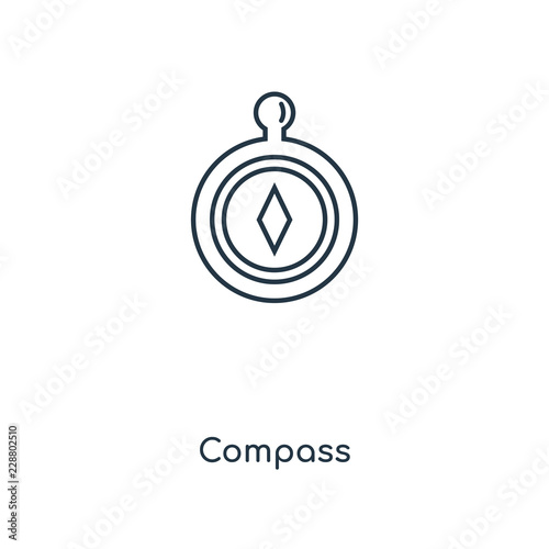 compass icon vector