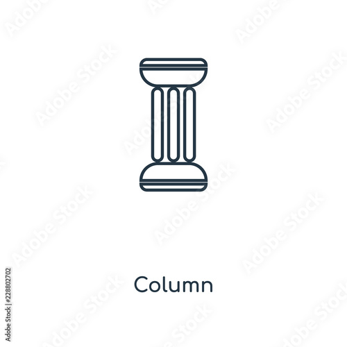 column icon vector