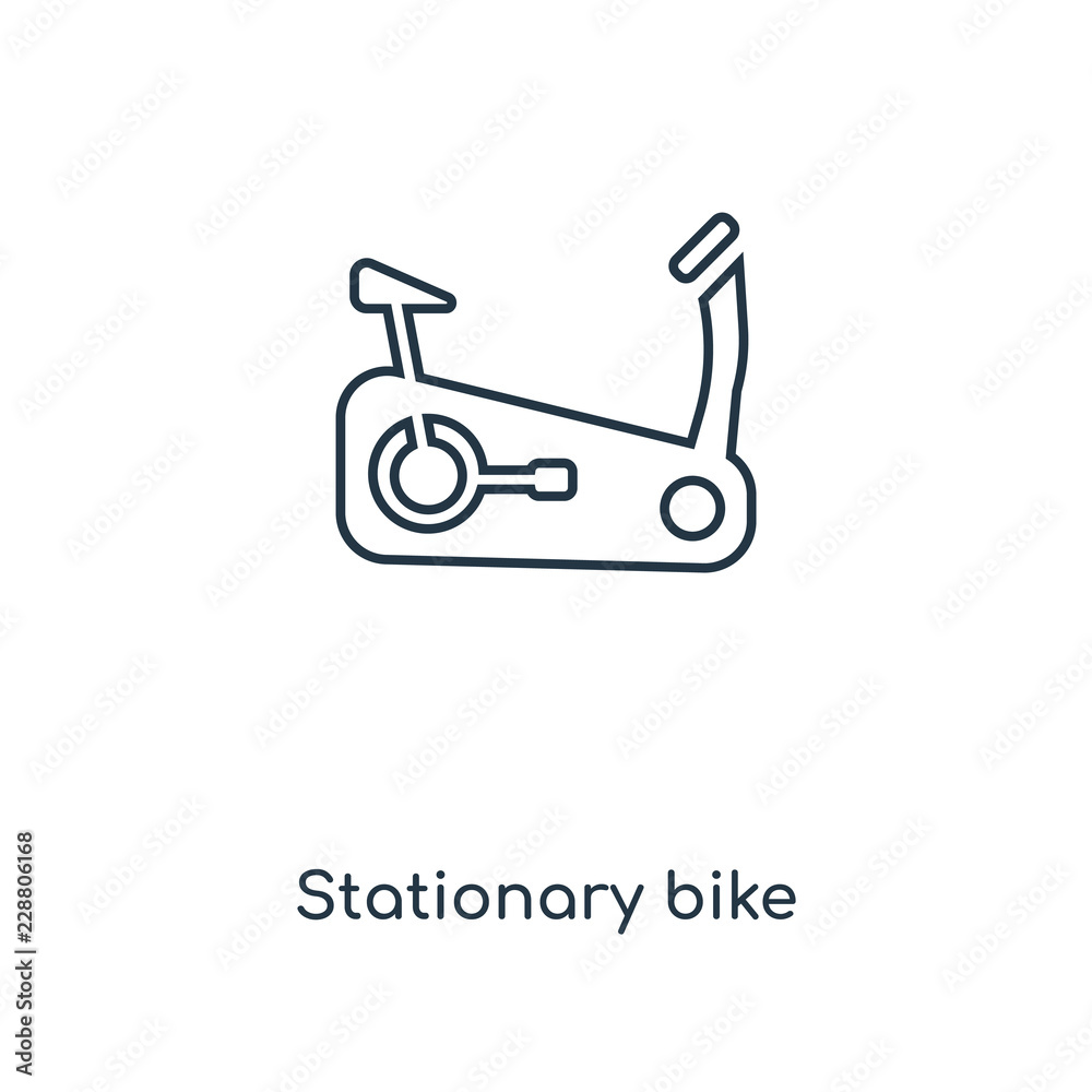 stationary bike icon vector stationary bike icon vector