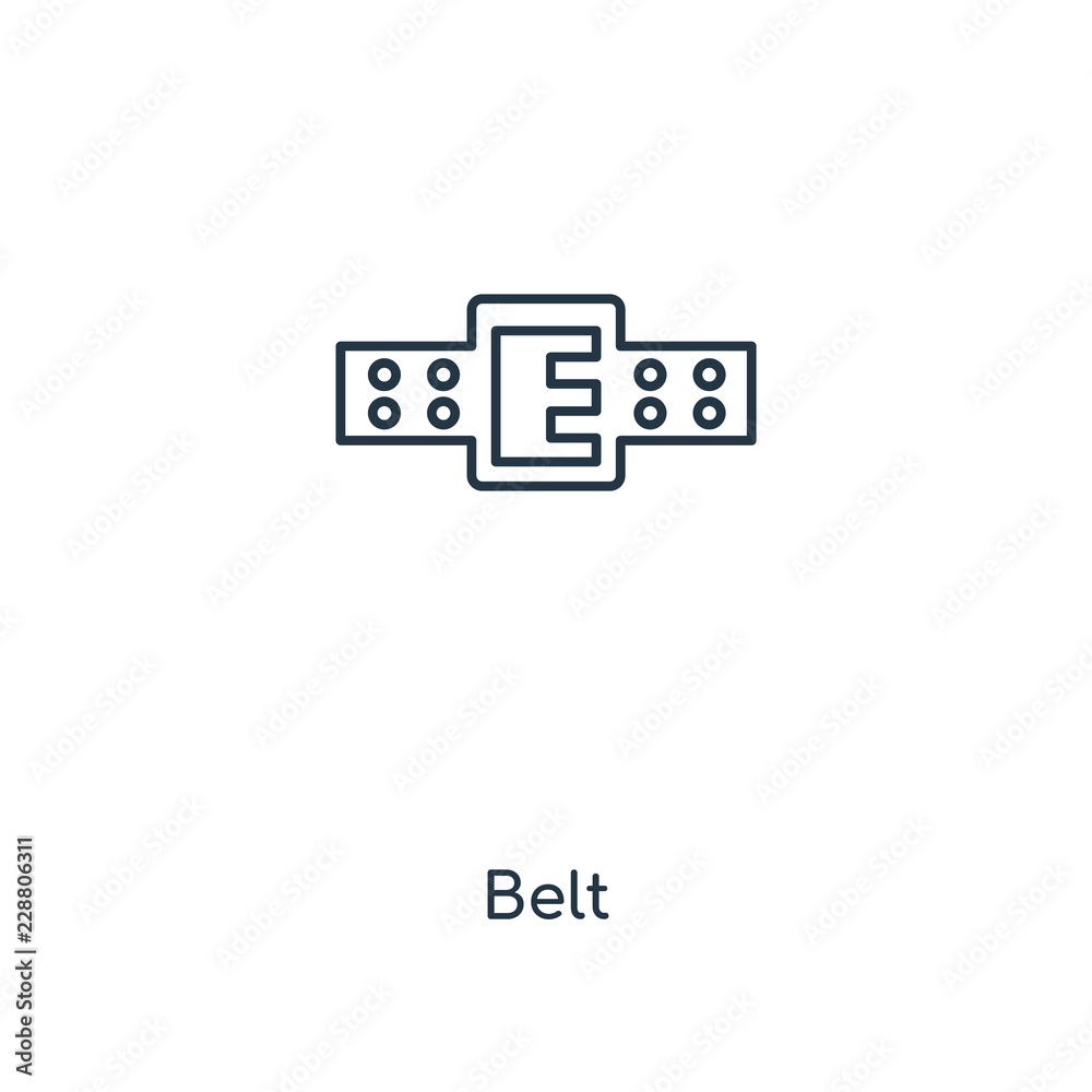 belt icon vector belt icon vector