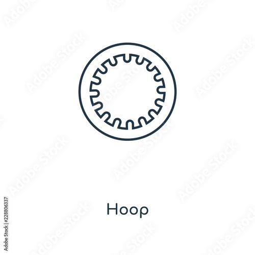 hoop icon vector