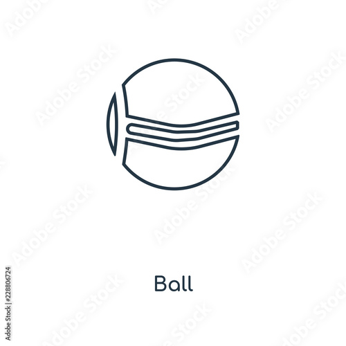 ball icon vector