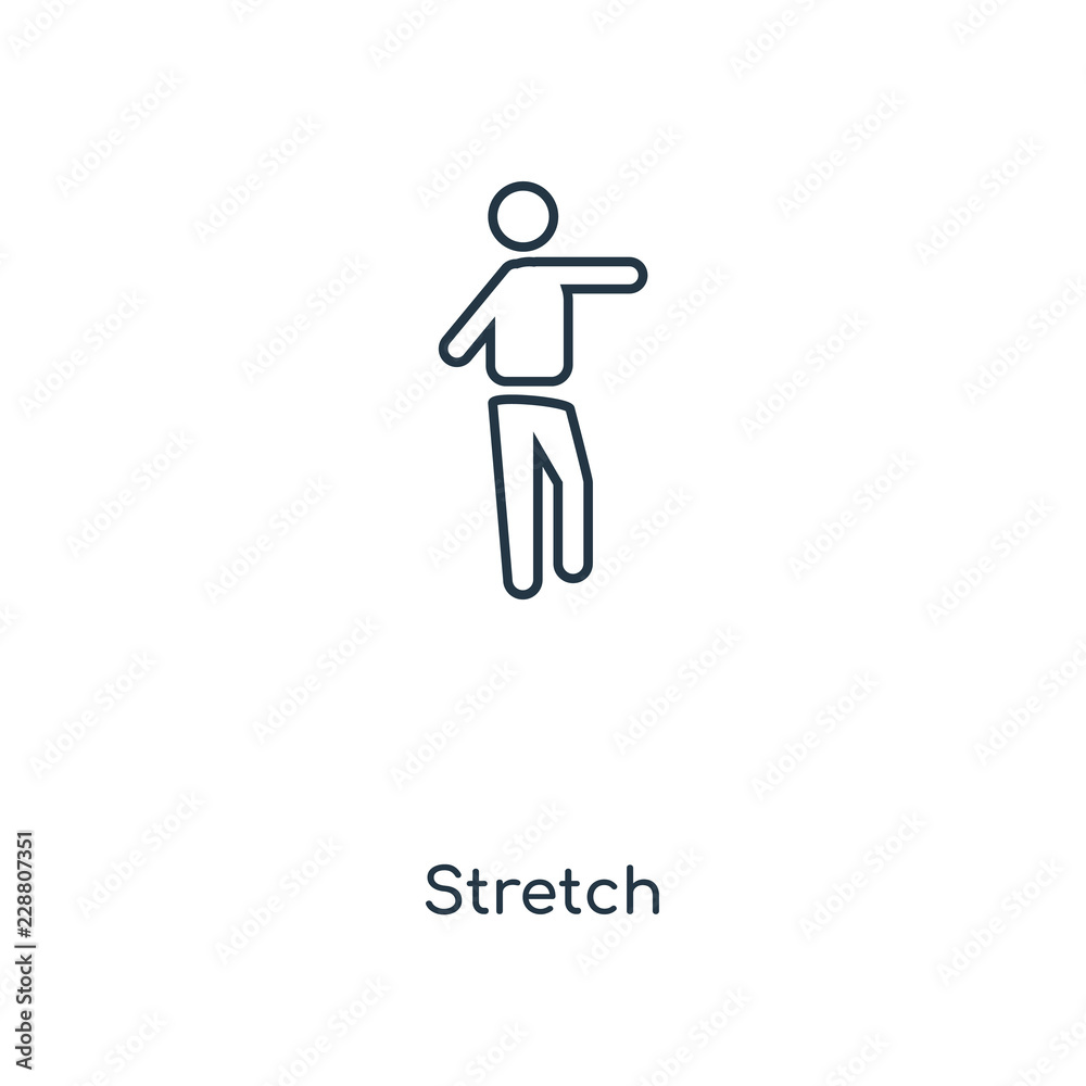 stretch icon vector stretch icon vector