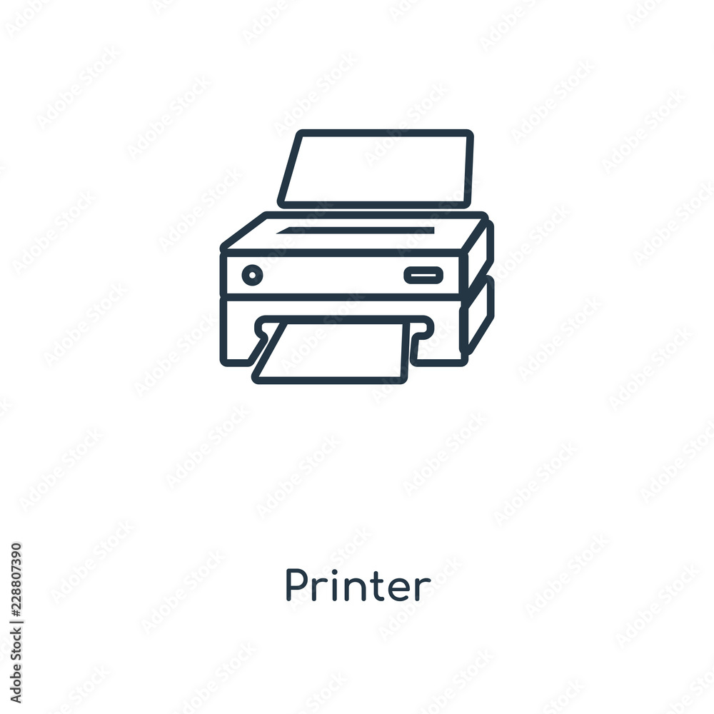 printer icon vector printer icon vector