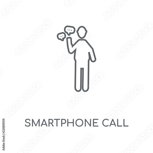 smartphone call icon