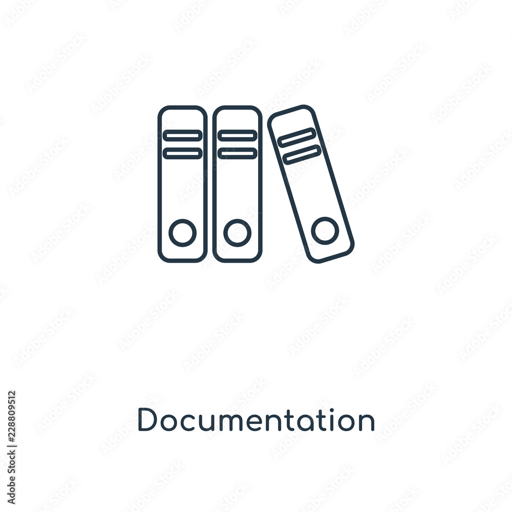 documentation icon vector documentation icon vector