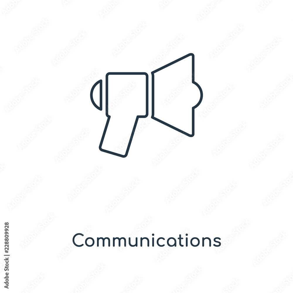 communications icon vector communications icon vector