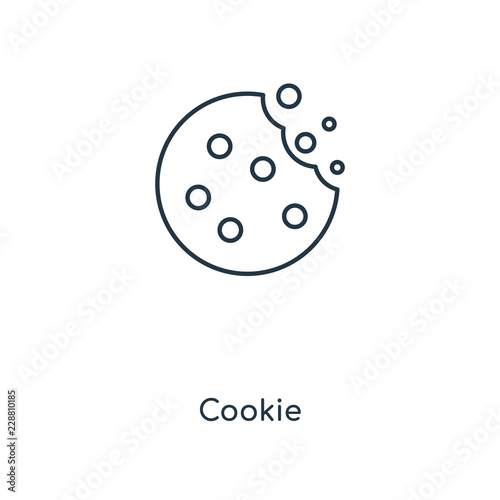 cookie icon vector