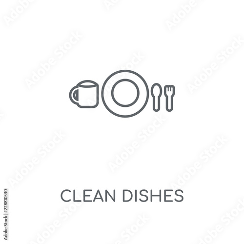 clean dishes icon