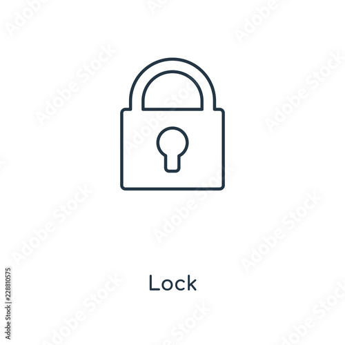 lock icon vector