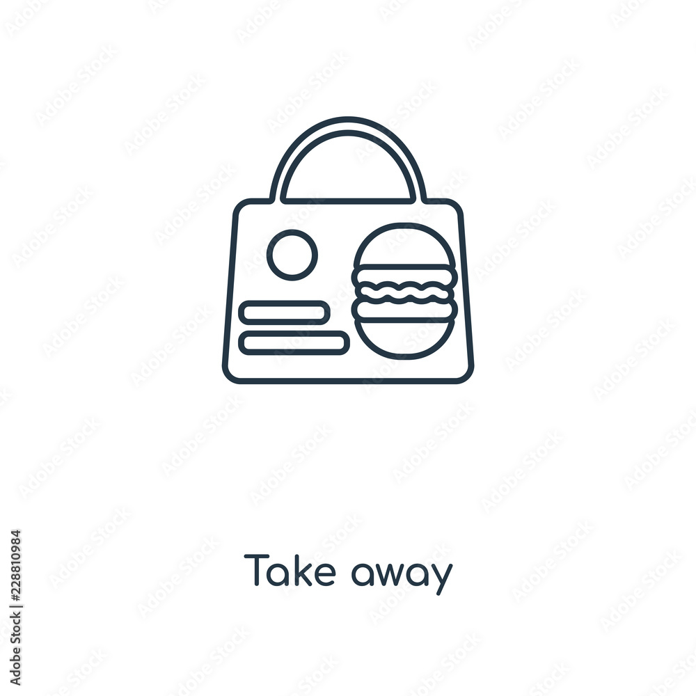take away icon vector take away icon vector