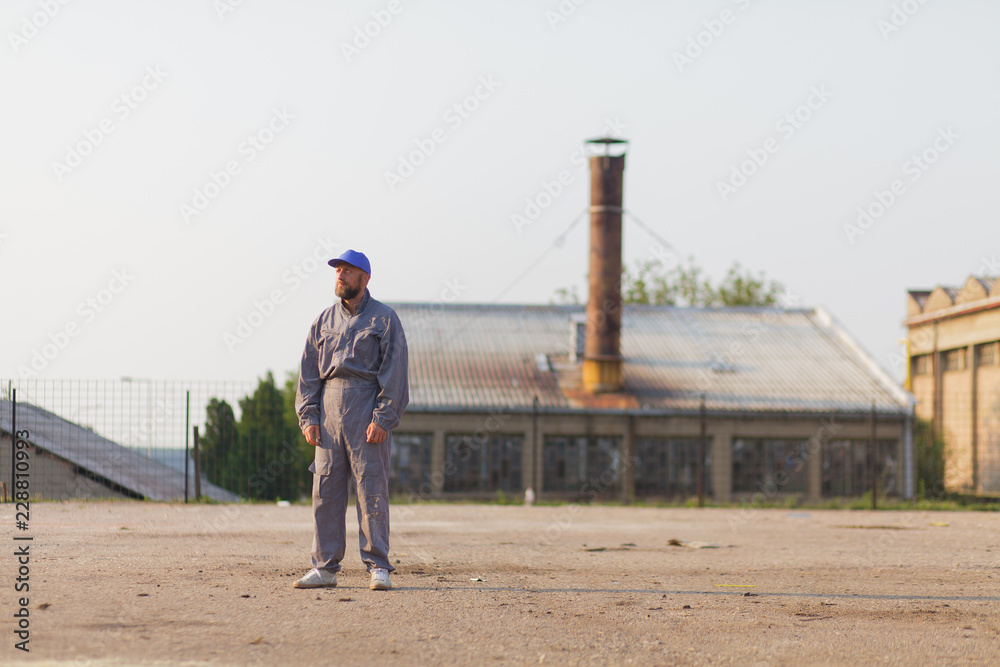 industrial manufacturing factory worker posing industrial manufacturing factory worker posing