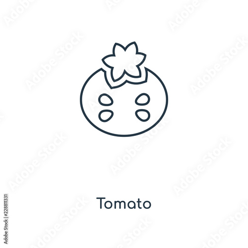 tomato icon vector