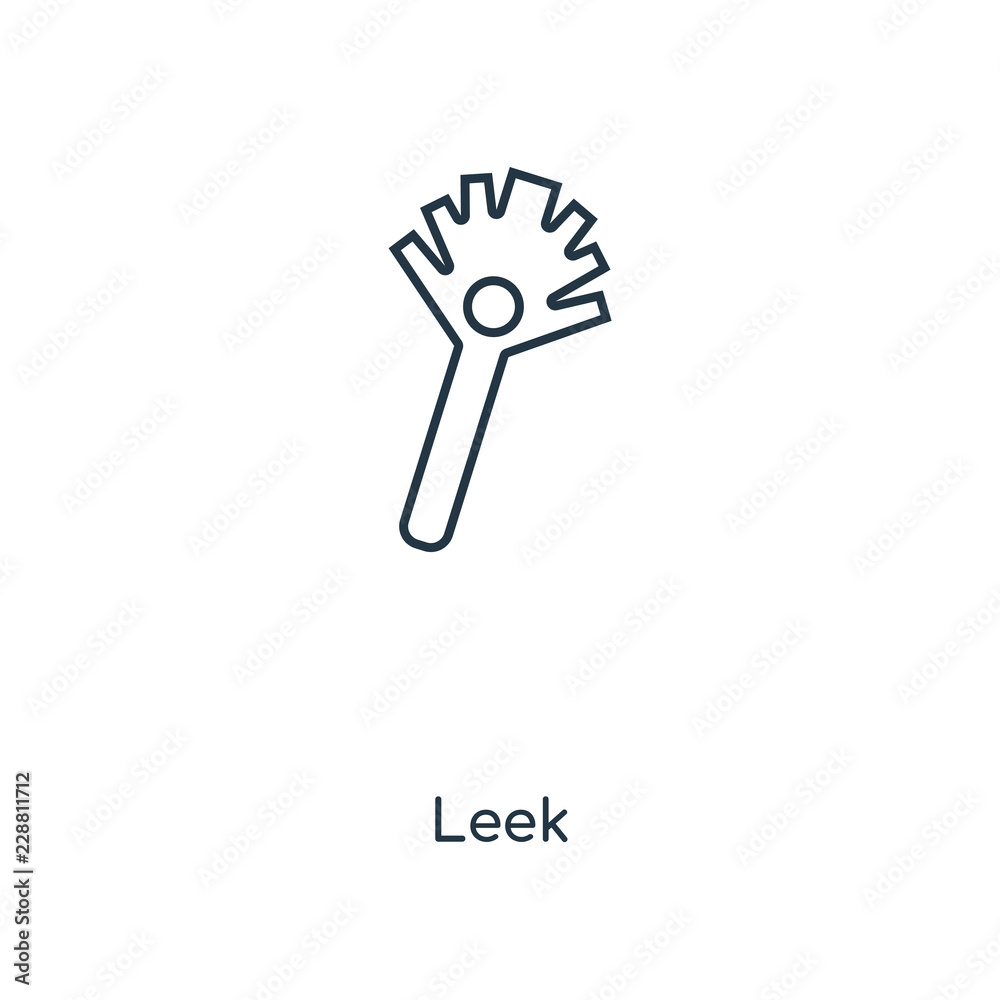 leek icon vector leek icon vector