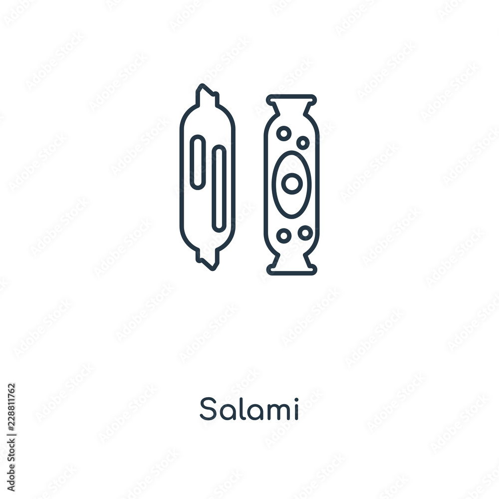 salami icon vector salami icon vector