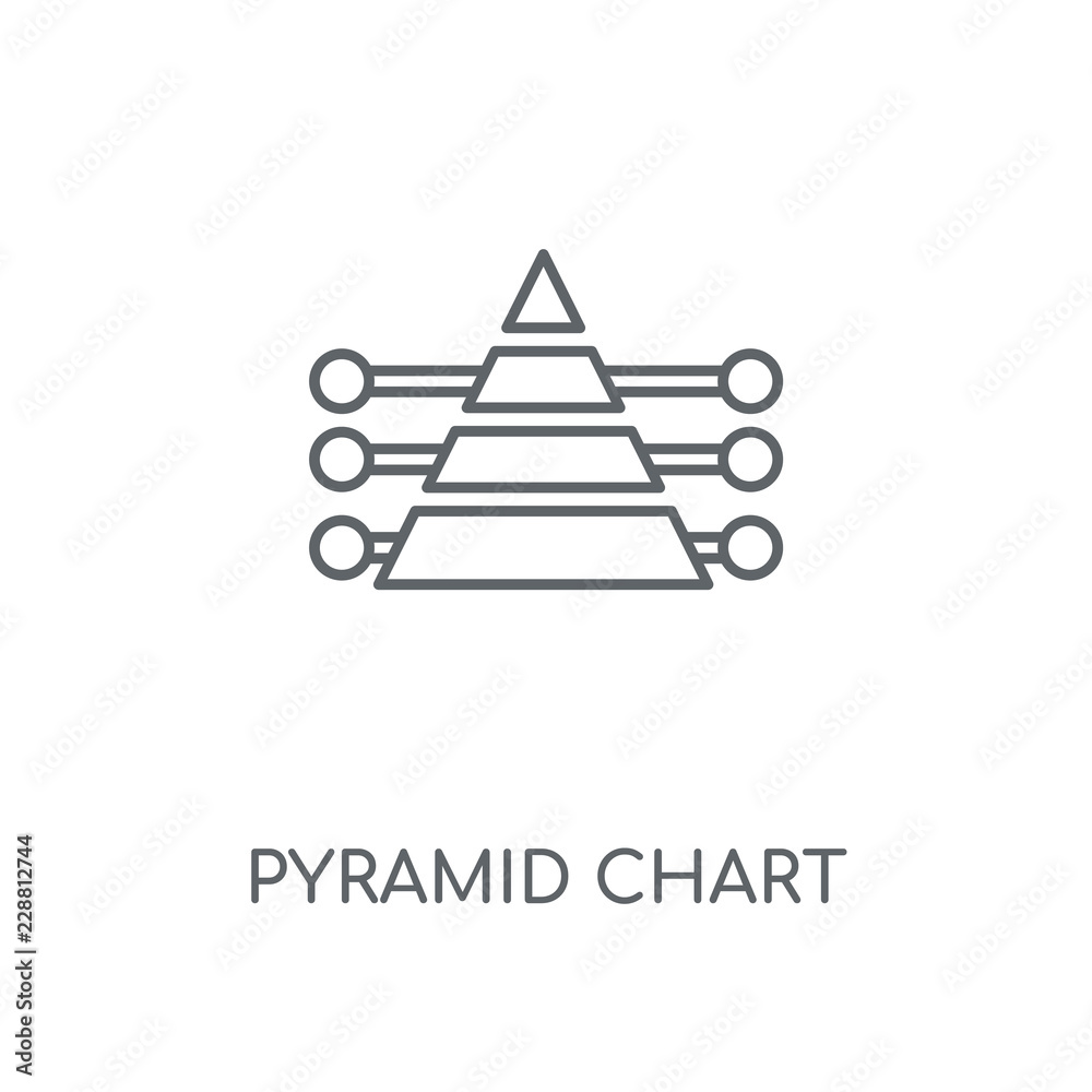 pyramid chart icon