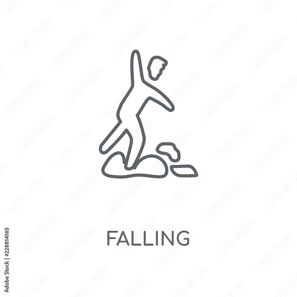 falling icon falling icon