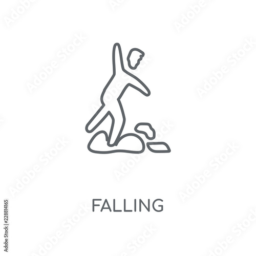 falling icon