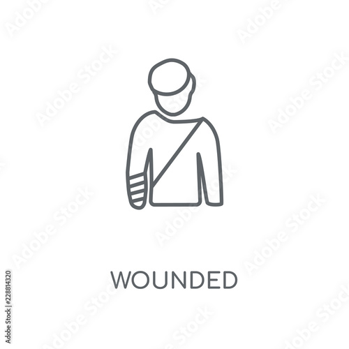 wounded icon