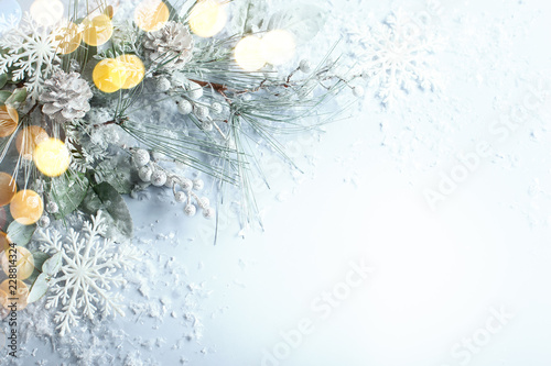 Christmas and New Year holidays concept
