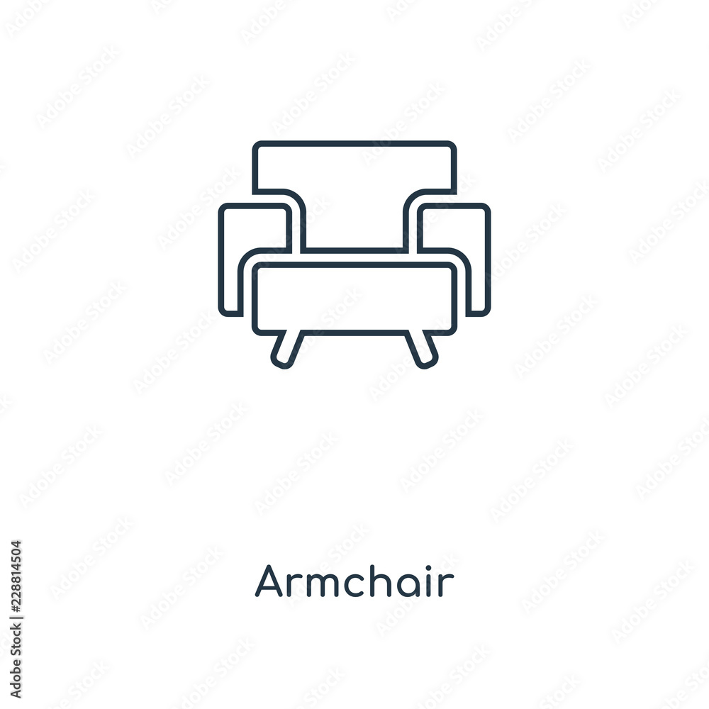 armchair icon vector armchair icon vector