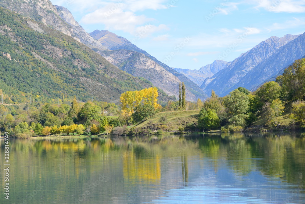 Fototapeta premium Valle de Benasque desde Eriste