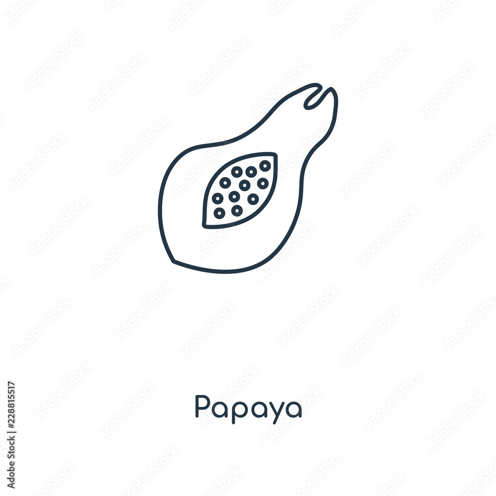 papaya icon vector papaya icon vector