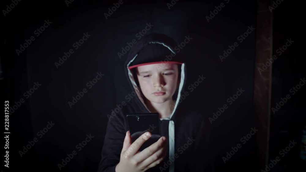 4k Portrait of Boy Child Posing with Mobile Phone 4k Portrait of Boy Child Posing with Mobile Phone