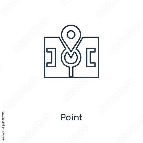 point icon vector
