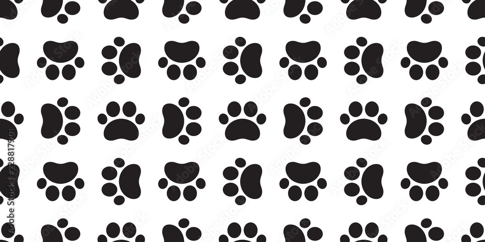 dog cat paw seamless vector pattern footprint kitten puppy tile background repeat wallpaper isolated illustration cartoon dog cat paw seamless vector pattern footprint kitten puppy tile background repeat wallpaper isolated illustration cartoon