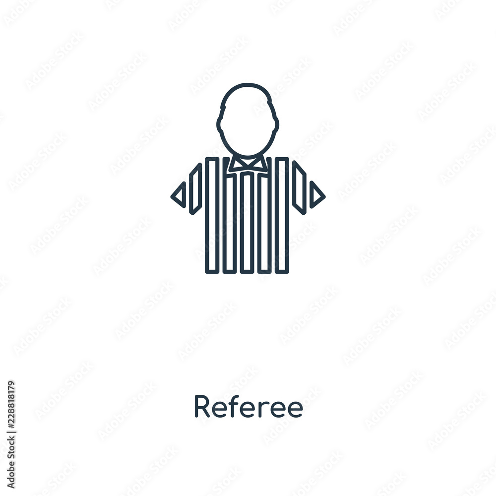 referee icon vector referee icon vector