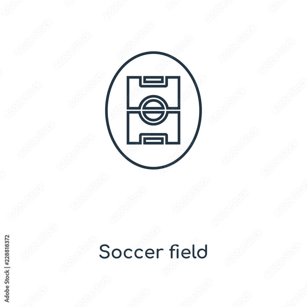 soccer field icon vector soccer field icon vector