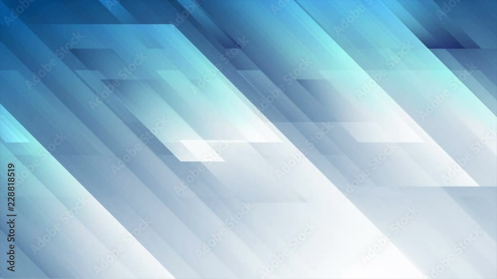 Bright blue abstract hi-tech geometry motion design. Seamless loop. Video animation Ultra HD 4K 3840x2160 Bright blue abstract hi-tech geometry motion design. Seamless loop. Video animation Ultra HD 4K 3840x2160