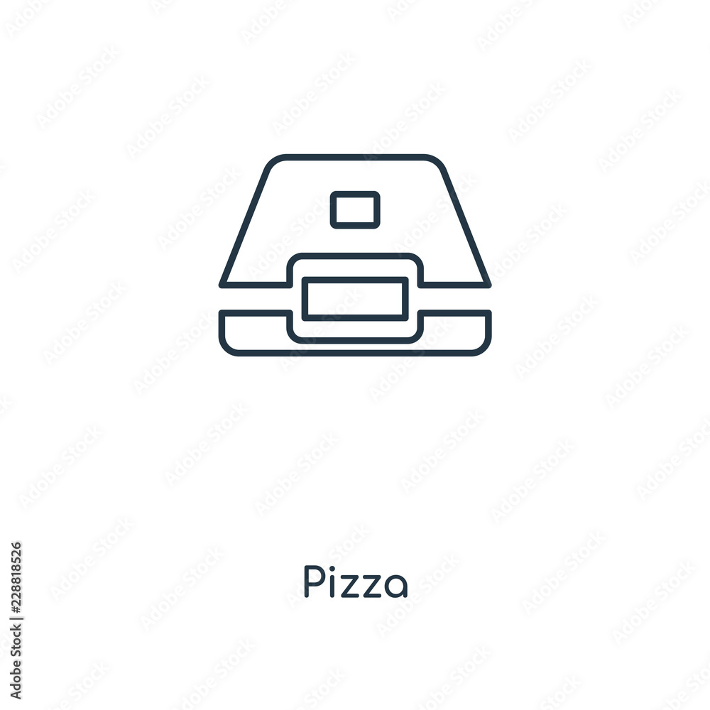pizza icon vector pizza icon vector