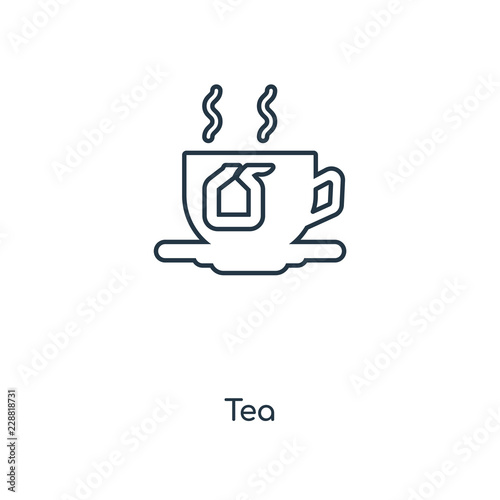 tea icon vector