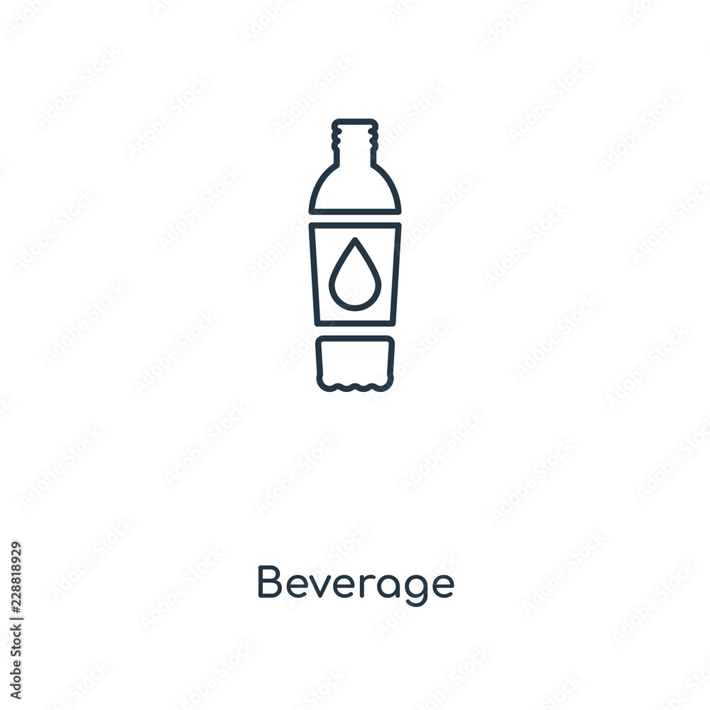 beverage icon vector beverage icon vector