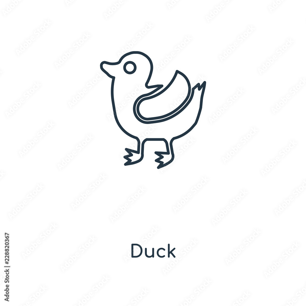 duck icon vector duck icon vector