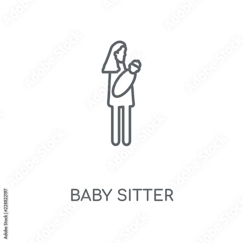 baby sitter icon