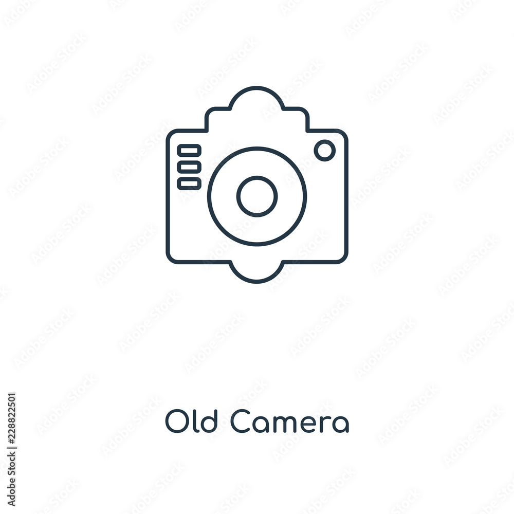 old camera icon vector old camera icon vector